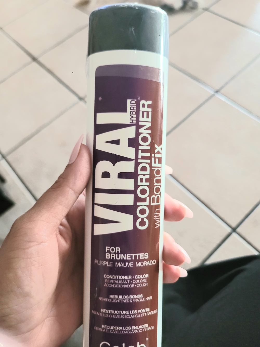 VIRAL Hybrid Color Conditioner for Brunettes - Purple/Mauve New